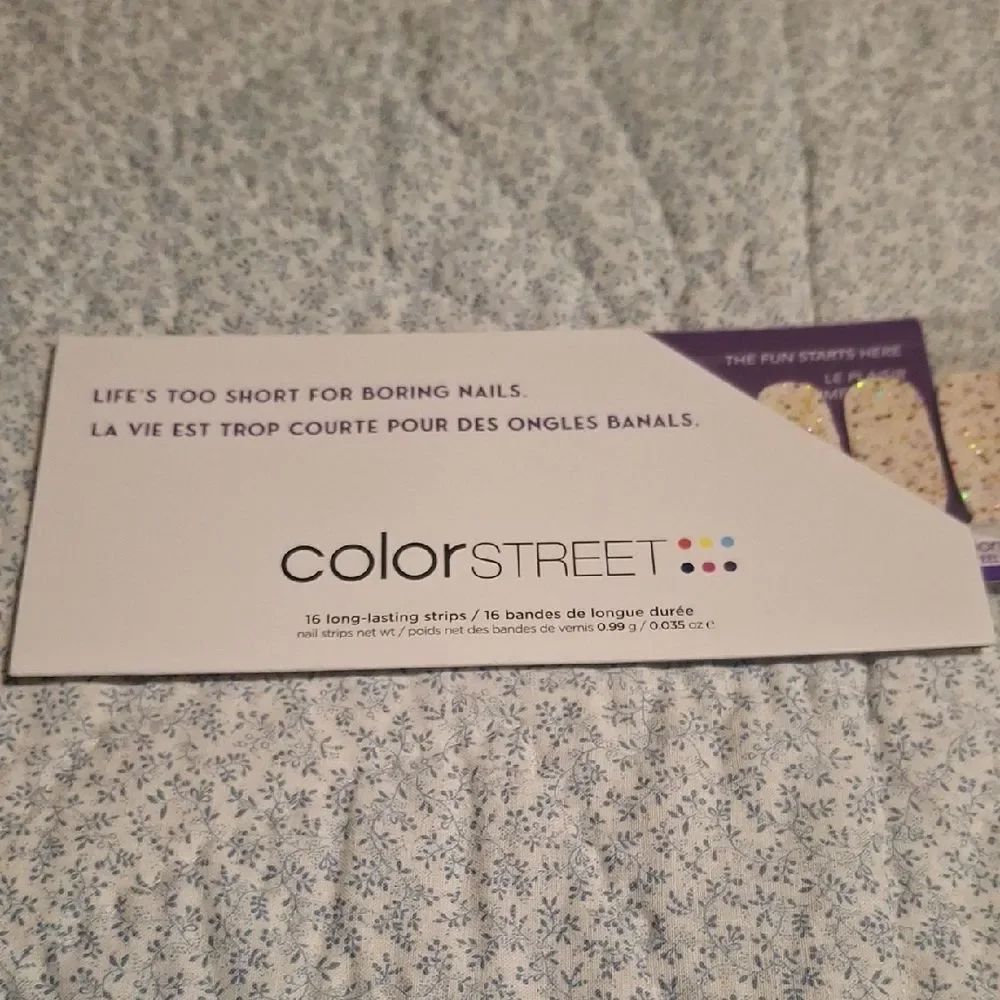 Color Street Nail Strips - Gilded Glow